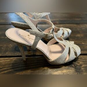 Kate Spade New York Feodora Glitter Dress Shoes Sandals Size 6.5